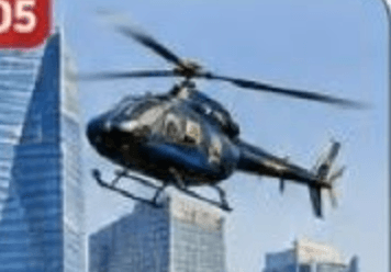 ركوب طائرة الهيليكوبتر